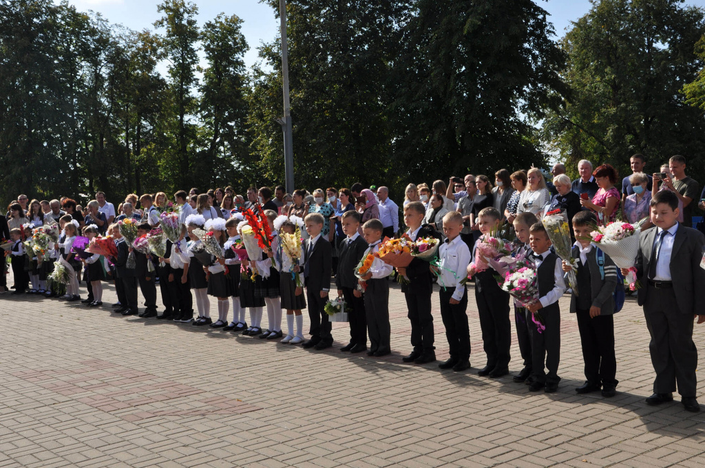Первое сентября в Полотняном заводе